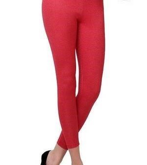 Red Colour Leggings