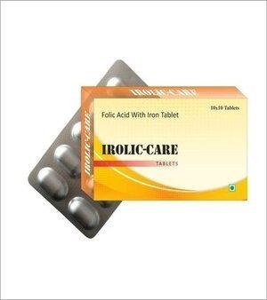 Folic Acid With Iron Tablets