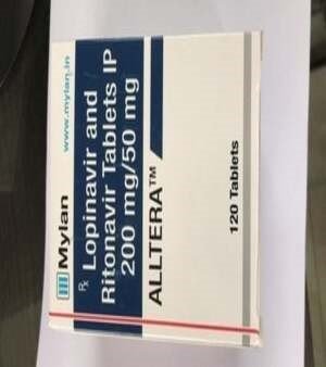 Tablets Ritonavir (50Mg) + Lopinavir (200Mg)