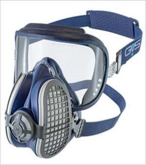 Gvs Elipse Integra P3 Respirator Mask, Color: Blue, Condition: New
