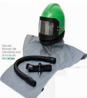 Nova 2000 Abrasive Blasting Helmet, Usage: Industrial