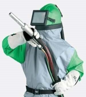 Astro Shot Blasting Helmet Resiprator, Usage: Industrial