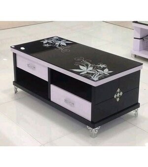 Printed Wooden Center Table