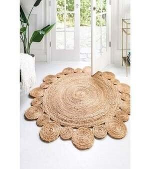 White Designer Braided Rugs
