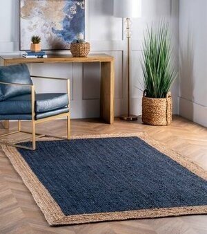 Multicolor Jute Floor Mat