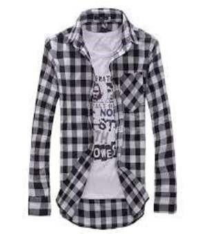 Men'S Casual Check Shirts