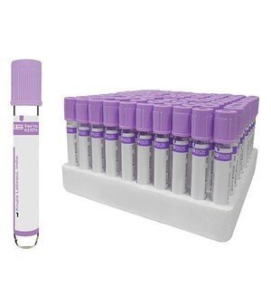 Single Use Plastic Material Vacuum Blood Collection Tubes