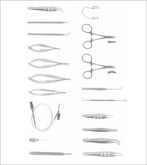 Steel Medix Surgical Cataract Set size-2.2 mm