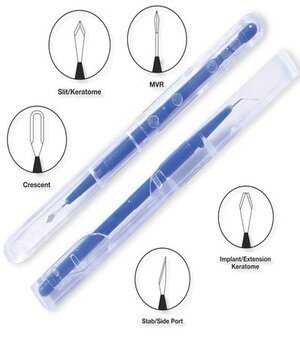 Plastic Use Once Knife, Material: polystyrene plastic.