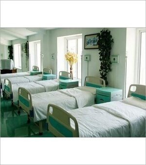 White Hospital Bed Sheet