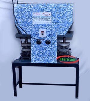Semi Auto Dona Machine Double Die