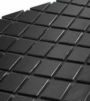 Diamond groove rubber sheet