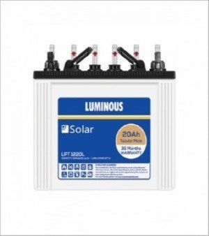 Luminous Solar Tubular Plate Battery