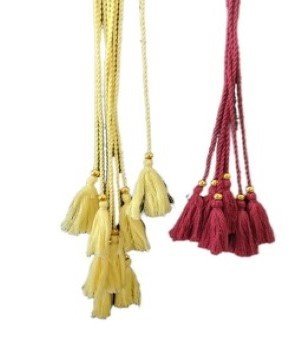 Plain Cotton Garment Cord Tassel