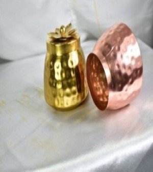 Copper Candle Jar