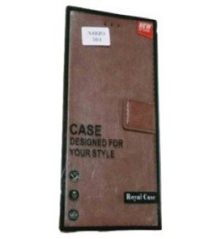 Mobile Flip Cover Brown Realme Narzo 50-I