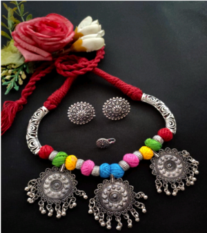 Premium Quality Thread Choker combo set