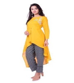 Gold Printed Kurtis
