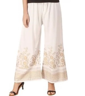 Border Printed Palazzo