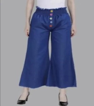 Denim Palazzo Pant