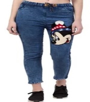 Denim Joggers Girl