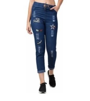 Ladies Denim Jogger Jeans