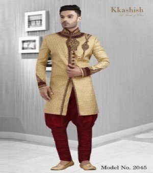Wedding Golden Classic Sherwani