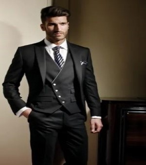 Men Black Suit