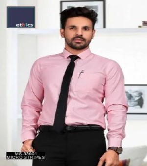 Mens Formal Shirts, Pattern : Plain
