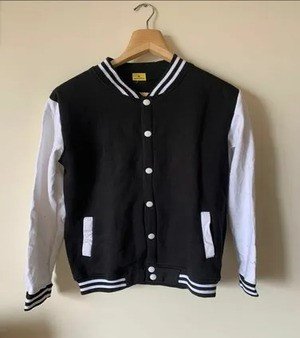 Varsity Cotton Fleece Jacket