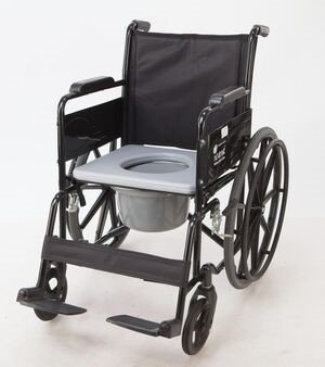 Wheel Chair with Commode