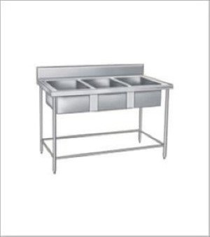 Three Sink Unit