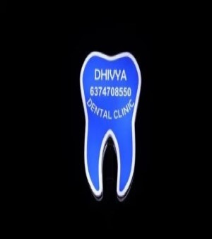Dental Clinic Led Sign Board