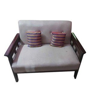 Wooden Two Seater Sofa