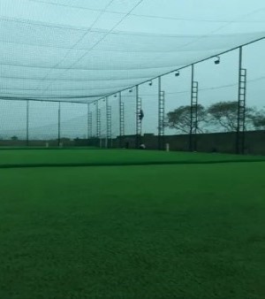 Green Cricket Practice Net