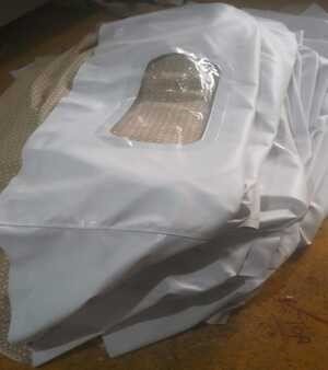Three wheeler Auto hood White Colour