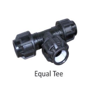 Plastic Equal Tee