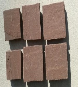 Red Mandana Sandstone Cobbles