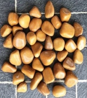 Camel Agate Semi Precious Pebbles