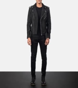 Zipper Biker Jacket