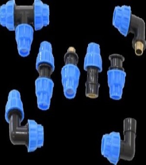 PP Compression Fittings Tee