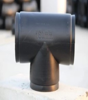 HDPE moulded tee