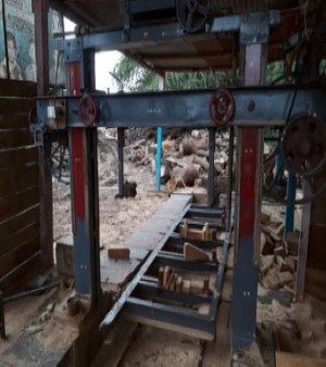 Band Saw Cum Trolly Machine