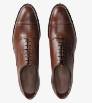 Men Tan Leather Shoes