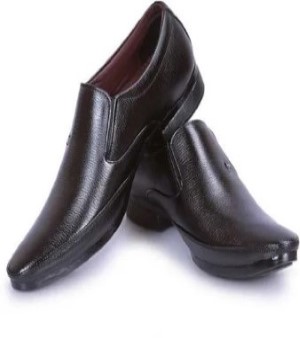 Men Shinning Black Leather Shoes
