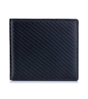 Mens Black Leather Wallet