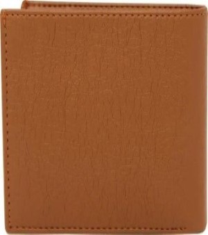 Men Tan Genuine Leather Wallet