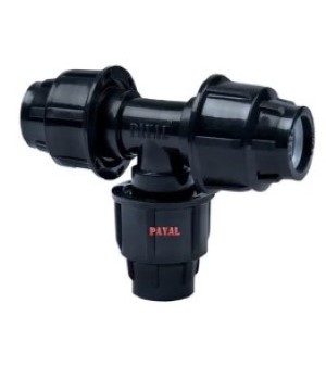 PP Compression fitting Tee