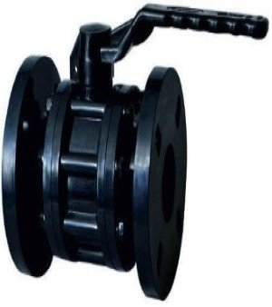 PP Flange End Ball Valve