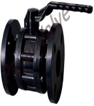 PP Flange End Ball Valve